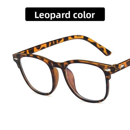 Anti Blue Light Square Frame Glasses with Studded Design
