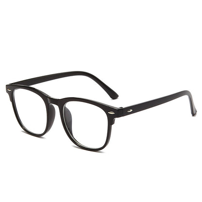 Anti Blue Light Square Frame Glasses with Studded Design